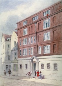 Wohnsitz von Titus Oates, Oat Lane, City of London, 1845 von Frederick Napoleon Shepherd