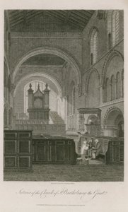 Innenansicht der Kirche St. Bartholomew the Great