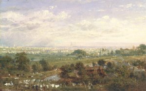 London von Islington Hill, c.1820-30