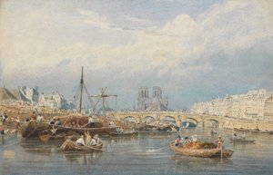 Die Seine mit Notre Dame