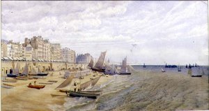 Die Front, Brighton, ca. 1870 von Frederick Pepys Cockerell