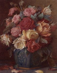Rosen in einer Vase