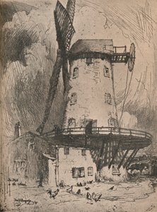 Die Mühle im Wirral, ca. 1900