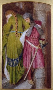 Begegnung auf der Turmtreppe, Helellil und Hildebrand, 1864