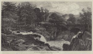 An der Pont-y-Pair, Bettws-y-Coed, Nordwales von Frederick William Hulme
