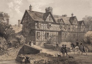 Pitchford Hall, Shropshire von Frederick William Hulme