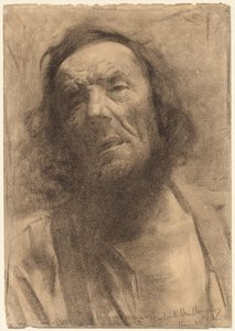 Kopf eines Mannes, 1884