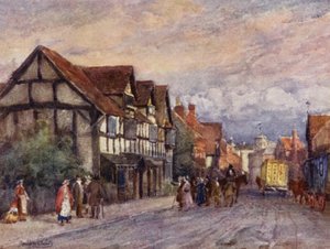 Shakespeares Geburtshaus von Frederick William Newton Whitehead