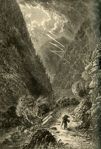Sinking Run, oberhalb Tyrone, 1874 von Frederick William Quartley