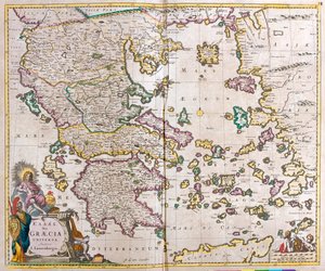 Griechenland von Frederick de Wit