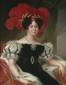 Porträt von Desideria, Königin von Schweden und Norwegen von Fredric Westin