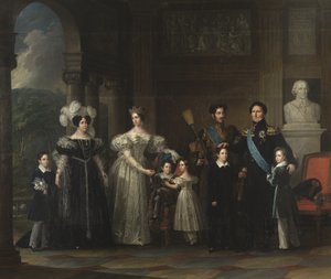 Die Familie Bernadotte, 1837
