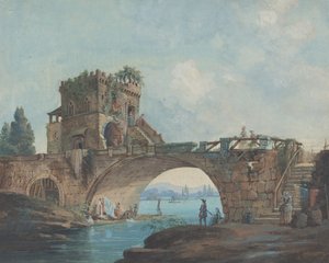 Die Ponte Salario mit Wäscherinnen