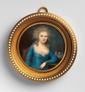 Porträt einer Frau von French Painter