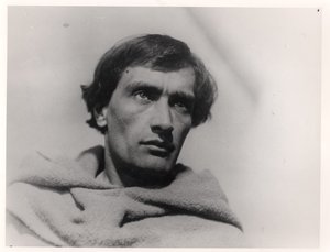 Antonin Artaud (1896-1948) im Film Die Passion der Jungfrau von Orléans von Carl Theodor Dreyer (1889-1968), 1928