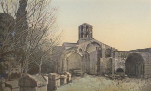 Arles, Les Alyscamps, Kirche Saint-Honorat von French Photographer