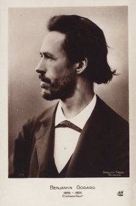 Benjamin Godard, französischer Violinist und Romantik-Komponist (1849-1895) von French Photographer