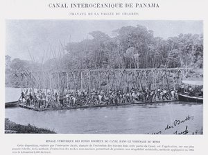 Panamakanal, Arbeiten im Tal des Chagres