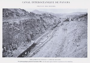 Panamakanal, Arbeiten an den Schleusen