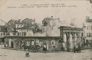 Dax - die warme Quelle - Quelle von Nebe von French Photographer