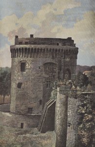 Dinan, Altes Schloss der Herzöge der Bretagne (Gefängnis) von French Photographer