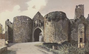 Domme, Türmeingang und Überreste der Stadtmauern von French Photographer
