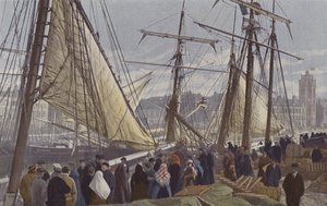 Dunkerque, Abfahrt zum Kabeljaufang nach Island von French Photographer