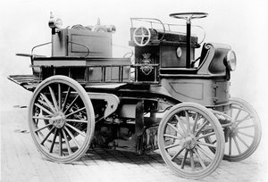 Elektrisches Automobil für die Pariser Feuerwehr, 1899