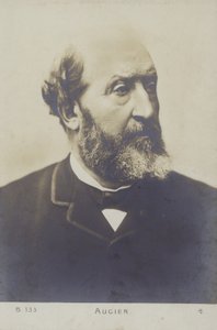 Emile Augier (1820-1889), französischer Dramatiker von French Photographer