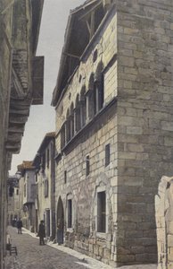 Figeac, Haus aus dem 13. Jahrhundert (Rue Hortabadial) von French Photographer