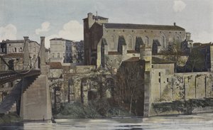 Gaillac, Kirche Saint-Michel, Ensemble Südwest von French Photographer