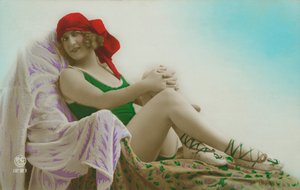 Glamour-Postkarte von French Photographer