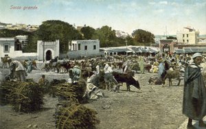 Grand Socco, Tanger, Marokko von French Photographer