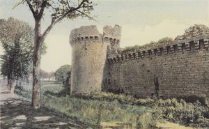Guerande, Die Stadtmauern und der Turm Gaudinais von French Photographer