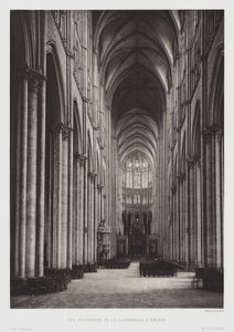 Innenansicht der Kathedrale von Amiens von French Photographer