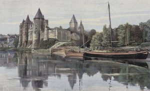 Josselin, Burg der Familie Rohan von French Photographer