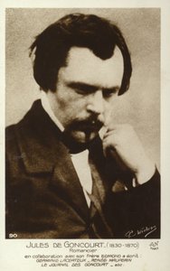 Jules de Goncourt (1830-1870), französischer Romanautor von French Photographer