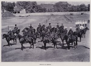 Russische Armee: Offiziere des Regiments