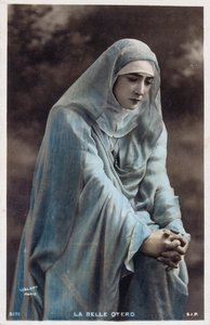La Belle Otero (1868-1965) eine spanische Schauspielerin, Tänzerin und Kurtisane. von French Photographer