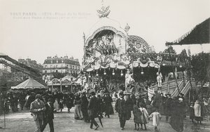 La Foire du Trône, Place de la Nation, Paris, ca. 1905 von French Photographer