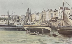 La Rochelle, Fischereihafen und Uhrturm von French Photographer