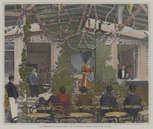 La Romance Populaire im Pavillon Rose, Point-du-Jour, Paris von French Photographer