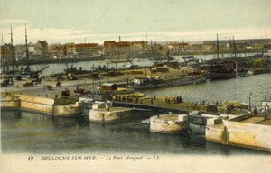 Le Pont Marguet, Boulogne-sur-Mer von French Photographer