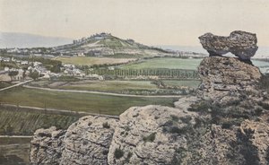 Le Sabot de Frotey und der Hügel von Vesoul von French Photographer