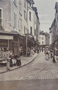 Limoges, Rue de la Boucherie (unterer Teil) von French Photographer