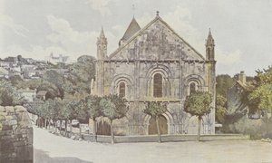 Melle, Kirche Saint-Hilaire, Gesamtansicht O