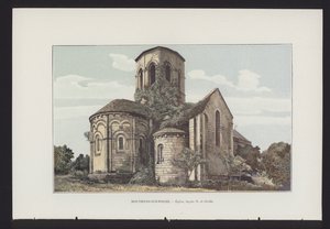 Mouthiers-sur-Boeme, Kirche, Nordfassade und Apsis