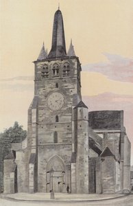 Mussy-sur-Seine, Kirche, Ensemble O von French Photographer
