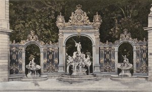 Nancy, Place Stanislas, Neptunbrunnen