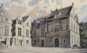 Orléans, Rathaus, Hauptfassade und rechter Pavillon von French Photographer